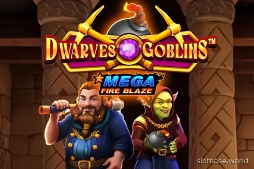 Mega Fire Blaze - Dwarves & Goblins — Playtech